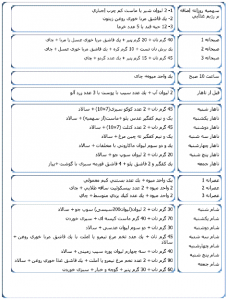 رژیم لاغری | چگونه لاغر شویم