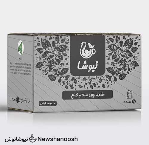 دمنوش نیوشا-نیوشا نوش- دمنوش نعنا-چای نعنا