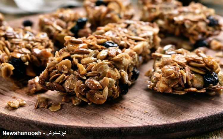 چالش بدون قند نیوشا نوش - طرز تهیه گرانولابار